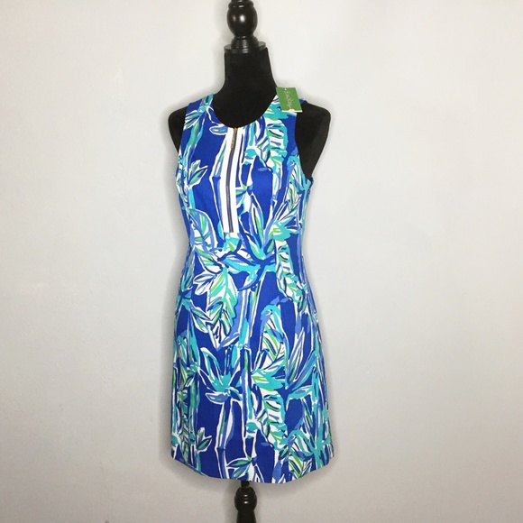Lilly Pulitzer Dresses & Skirts - Lilly Pulitzer Blue Multi Penelope Shift Dress
